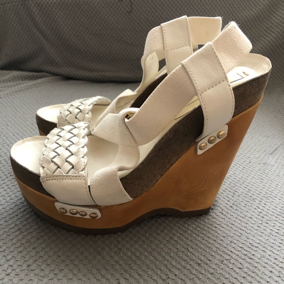 Platform Sandals white BCBG - Picture 2 of 4